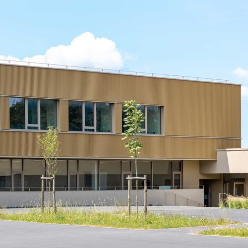 Revestimento de fachada de base biológica - COVER 6, 14, 30 & FLEXO - NEOLIFE - em réguas / em WPC / em fibra de madeira