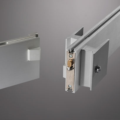 Fechadura eletrônica - SE - Guidotti - com código / com pega / para porta de vidro