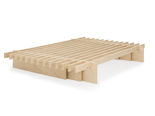 Estrado para cama de casal - PARALLEL - Tojo - de ripas / manual