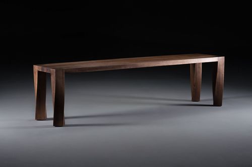 Banco contemporâneo - TOR  - Artisan Solid Wood Furniture - em carvalho / em nogueira / em madeira de ácer