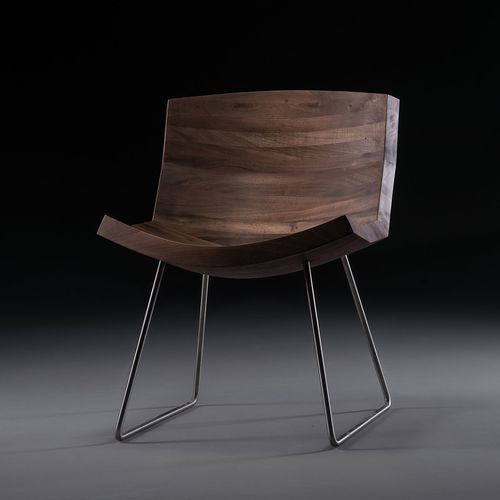 Cadeira contemporânea - CHUNK - Artisan Solid Wood Furniture - para ambiente interno / em carvalho / em nogueira