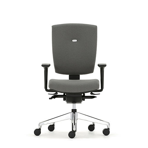 Cadeira de escritório contemporânea - SPRINT : SP640WH - Senator - em tecido / ajustável / com rodízios