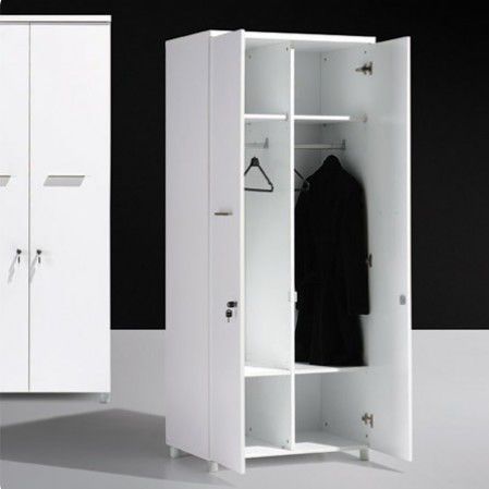Armário de vestiário em madeira - Burotime Office Furniture - para edifício de uso público