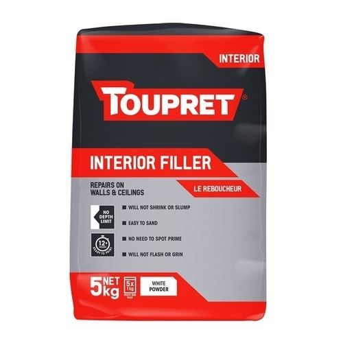 Reboco de enchimento - REB705D - TOUPRET - para ambiente interno / para gesso / para parede interna