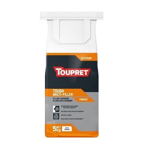 Reboco de enchimento - FIBAREX - TOUPRET - para ambiente interno / para ambiente externo / para gesso
