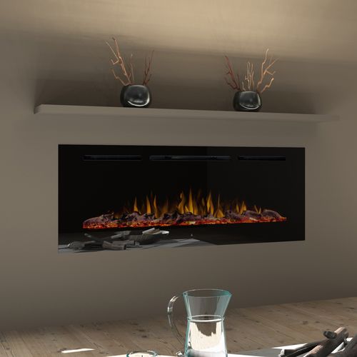Lareira elétrica - NOBLE FLAME PARIS - muenkel design - de embutir / Face única / fechada