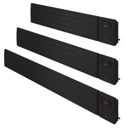 Aquecedor infravermelho de parede - NOBLE HEAT PANTHER - muenkel design - de teto / elétrico / da linha comercial