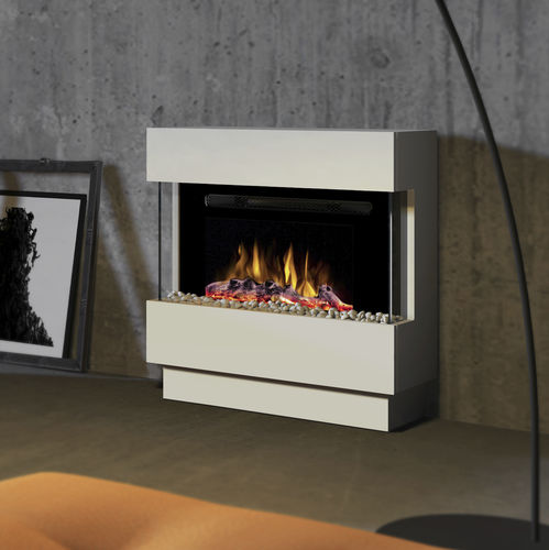 Lareira elétrica - NOBLE FLAME LIMA STANDKAMIN - muenkel design - de parede / com 3 faces / fechada