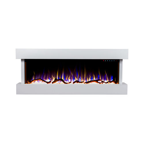 Lareira elétrica - NOBLE FLAME ATLANTA - muenkel design - de parede / Face única / fechada