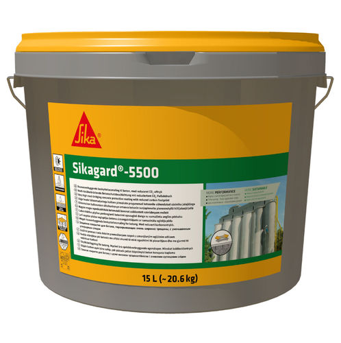 Tinta de proteção - Sikagard®-5500 - Sika France SAS - decorativa / para ambiente externo / para estrutura de concreto
