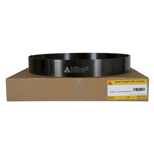 Fibra de reforço de carbono - Sika® CarboDur® S - Sika France SAS - em polímero / para piso / para estrutura de concreto