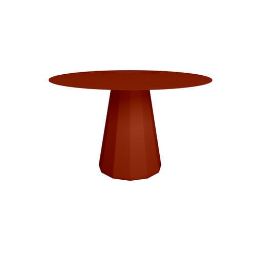 Mesa de jantar contemporânea - Ankara - Matière Grise - em carvalho / em aço / em aço inoxidável
