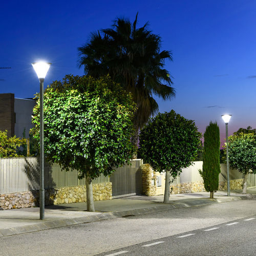 Poste de iluminação pública - C-LINE - CARANDINI - contemporâneo / em PMMA / de LED