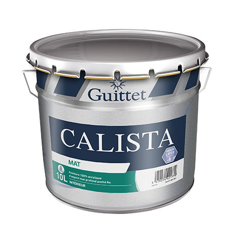 Tinta de acabamento - CALISTA - GUITTET - de dupla função / para ambiente interno / para parede