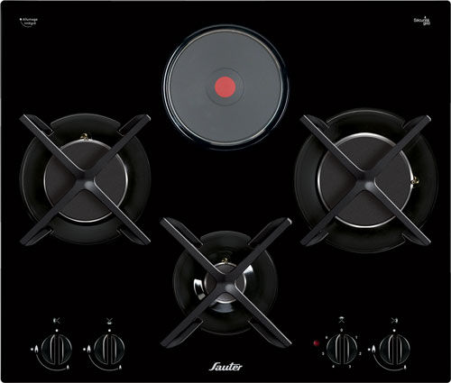Cooktop a gás - STG927B - Sauter - 4 bocas / de embutir / com botões