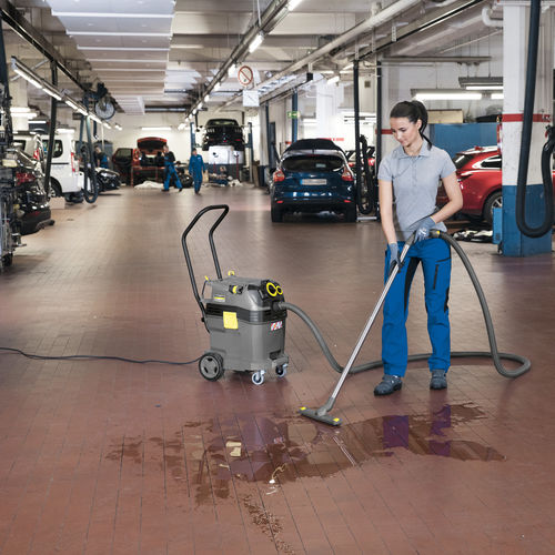 Aspirador da linha comercial - NT 40/1 Tact TE - KARCHER - de arrastar / para matérias secas / Wire
