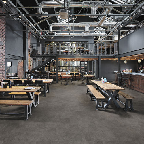 Revestimento de piso vinílico - KORLOK : VOLCANIC - Designflooring - para ambiente interno / industrial / residencial