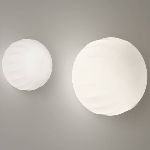 Arandela contemporânea - Lita - LUCEPLAN - para ambiente interno / em vidro soprado / em polímero