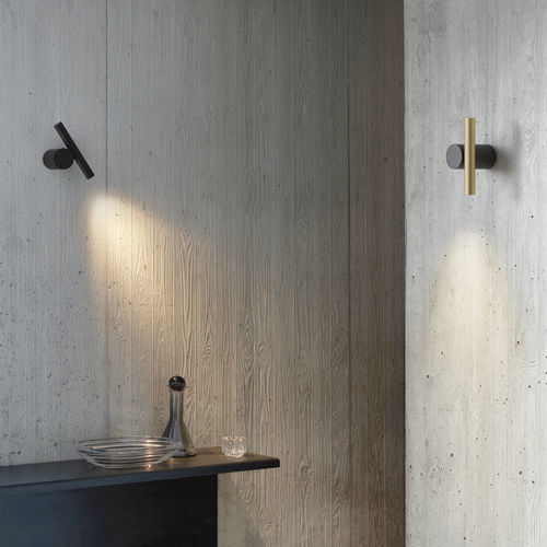 Arandela contemporânea - Doi - LUCEPLAN - para ambiente interno / em alumínio extrudado / cilíndrica
