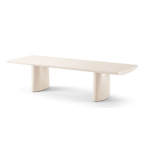 Mesa de jantar contemporânea - AB - Cassina - em madeira / com base em poliuretano / retangular