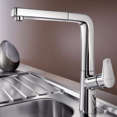 Misturador monocomando de bancada - AVONA-S , AVONA - BLANCO GmbH + Co KG - metálico / para cozinha / 1 furo