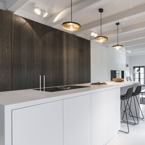 Cozinha contemporânea - CONSTANTIN LOFT - BORA Vertriebs GmbH & Co KG - em madeira / com ilha / com placa de indução
