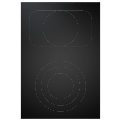 Cooktop vitrocerâmico - BORA Professional 3.0 PKCB3 - BORA Vertriebs GmbH & Co KG - 2 bocas / de embutir / com painel touch