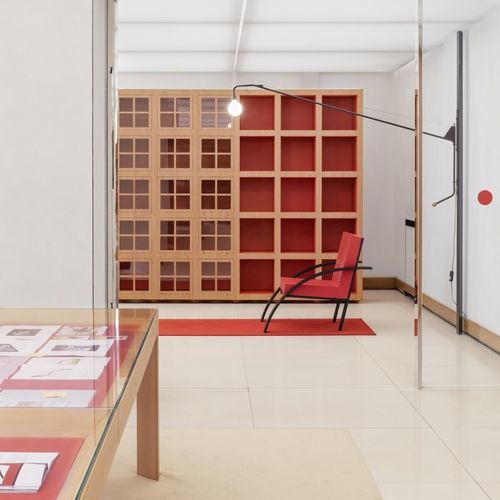 Livreiro modular - CARTESIO - UNIFOR - de parede / alto / contemporâneo