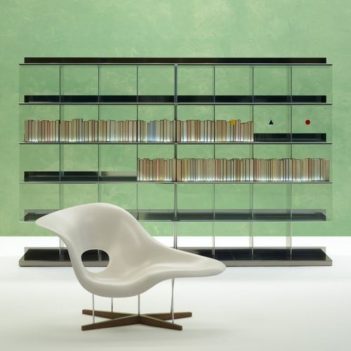 Livreiro de parede - NAÒS - UNIFOR - contemporâneo / da linha comercial / em madeira