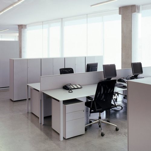 Armário de arquivo alto - NEUTRA - UNIFOR - em aço / epóxi / em chapa