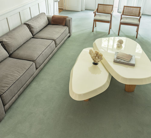 Carpete tufado - RIVE GAUCHE - Balsan - em nylon / de cor lisa / cinza