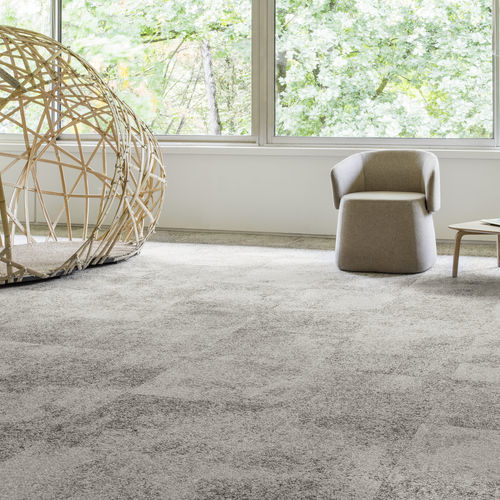 Carpete bouclê - NEXUS - Balsan - em poliamida / de cor lisa / cinza