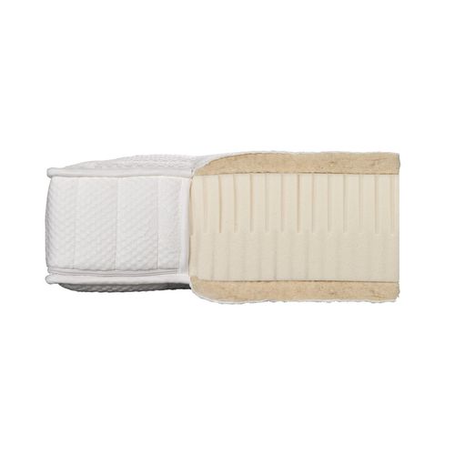 Colchão de solteiro - MEDIFORM - dormiente GmbH - de látex natural / em algodão