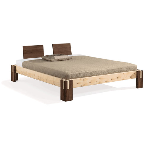 Cama de casal - NUVEO MAXI - dormiente GmbH - contemporânea / com criados-mudos / em faia
