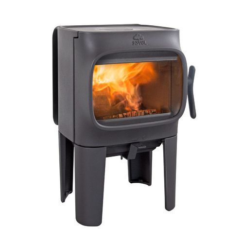 Salamandra a lenha - F 105 SERIES - Jøtul - 5 kW–10 kW / contemporânea / em ferro fundido