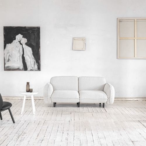 Sofá modular - Bean  - EMKO - contemporâneo / em veludo / com braços