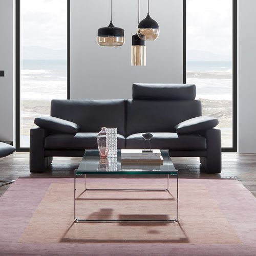 Sofá contemporâneo - CL 100 - Erpo Möbelwerk GmbH - em couro / com encosto para cabeça / marrom
