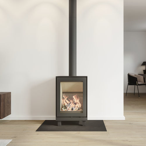 Salamandra a lenha - MAX H - Altech - 0–5 kW / 5 kW–10 kW / com pés