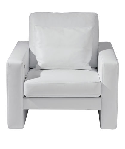 Poltrona de descanso contemporânea - Claro - Frank Sitzmöbel GmbH - em tecido / em couro / com almofadas
