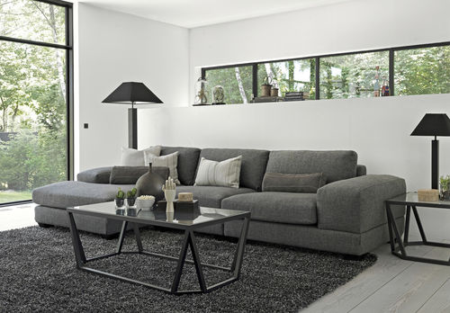 Sofá modular - TRUMAN - Furninova AB - contemporâneo / em tecido / em couro
