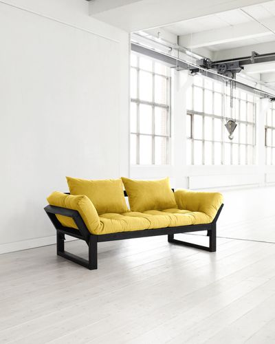 Sofá-cama - EDGE - Karup Partners A/S - contemporâneo / futon / amarelo