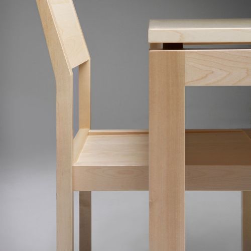 Mesa de jantar contemporânea - VAKO  - Mobel - em madeira / com base em madeira / retangular