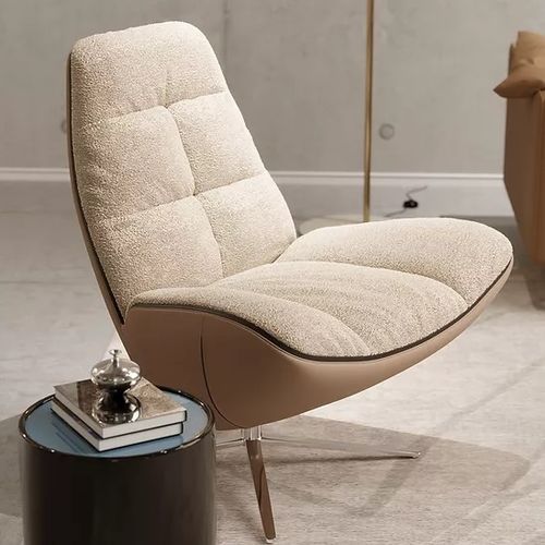 Poltrona contemporânea - MIRO - Molinari Design Srl. - em tecido / em couro / metálica