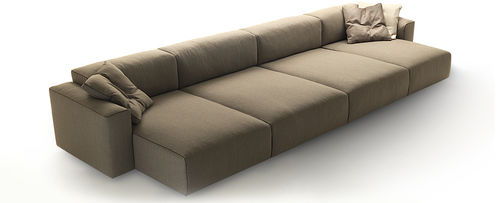 Sofá-cama - SYSTEMA - Molinari Design Srl. - modular / contemporâneo / em tecido