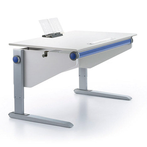 Mesa secretária de piso - WINNER - moll Funktionsmöbel GmbH - contemporânea / metálica / em laminado melamínico