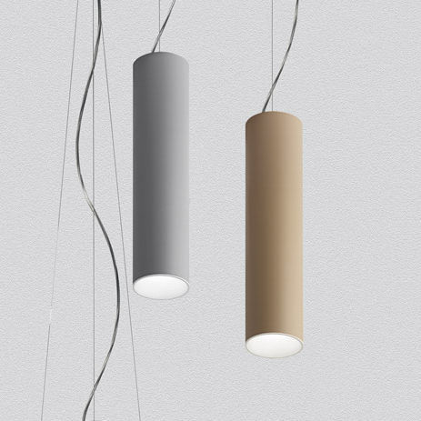 Pendente - TAGORA 80 - Artemide - em PMMA / em alumínio / contemporânea
