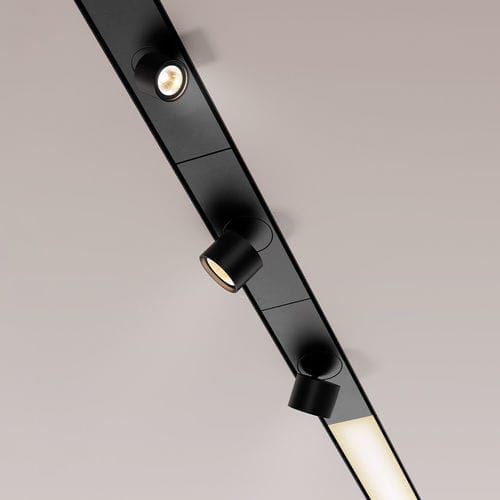 Luminária de embutir no teto - HOY SYSTEM RECESSED - Artemide - de LED / redonda / linear