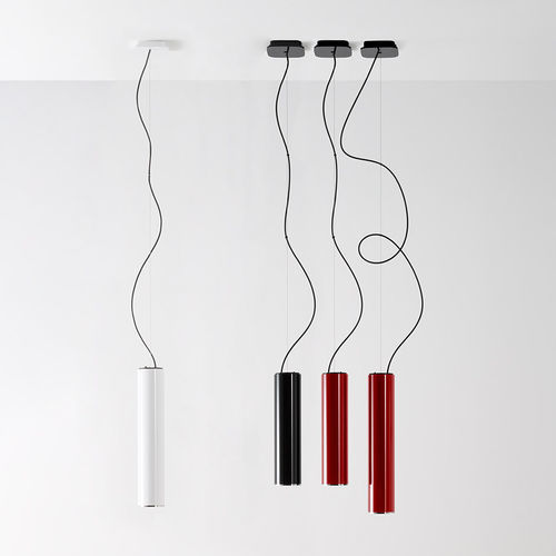 Luminária técnica suspensa - ILIO COLLECTION - Artemide - de LED / cilíndrica / para ambiente interno