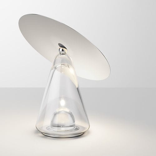 Luminária de mesa - BOLTONS - Artemide - metálica / em vidro soprado / de design original