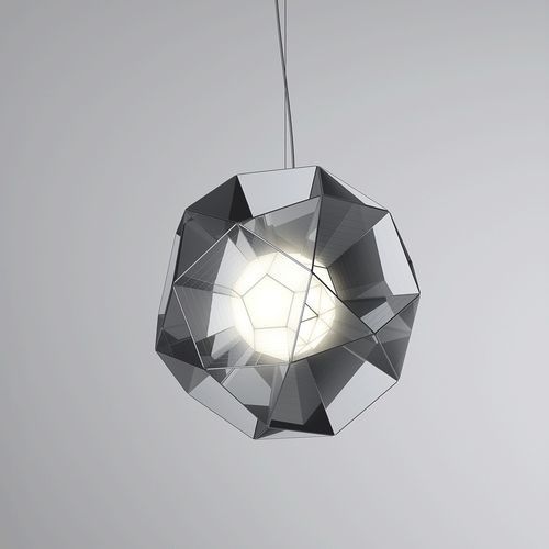Luminária técnica pendente - ARCTIC - Artemide - de LED / geométrica / IP20